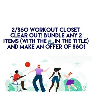 🌊2/$60 WORKOUT CLOSET CLEAR OUT!